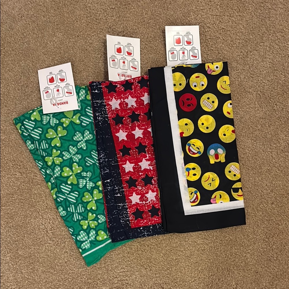 Lot of Bandanas